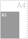A5<br/><span style='font-size:11px;'>(14,8 * 21,0 cm)</span>
